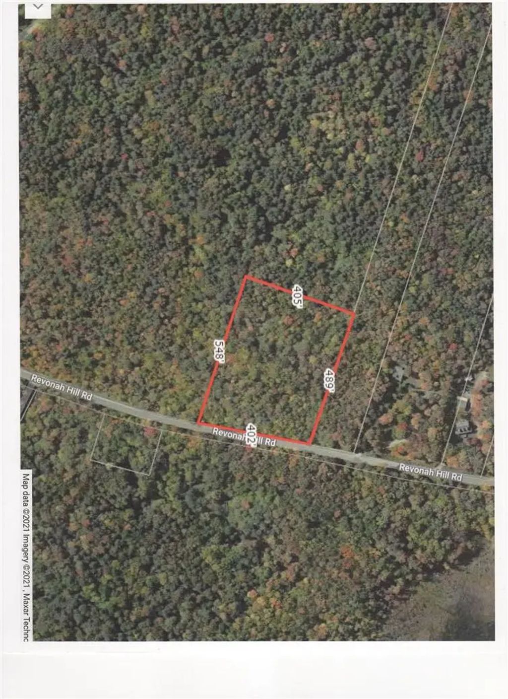Revonah Hill Road, Liberty