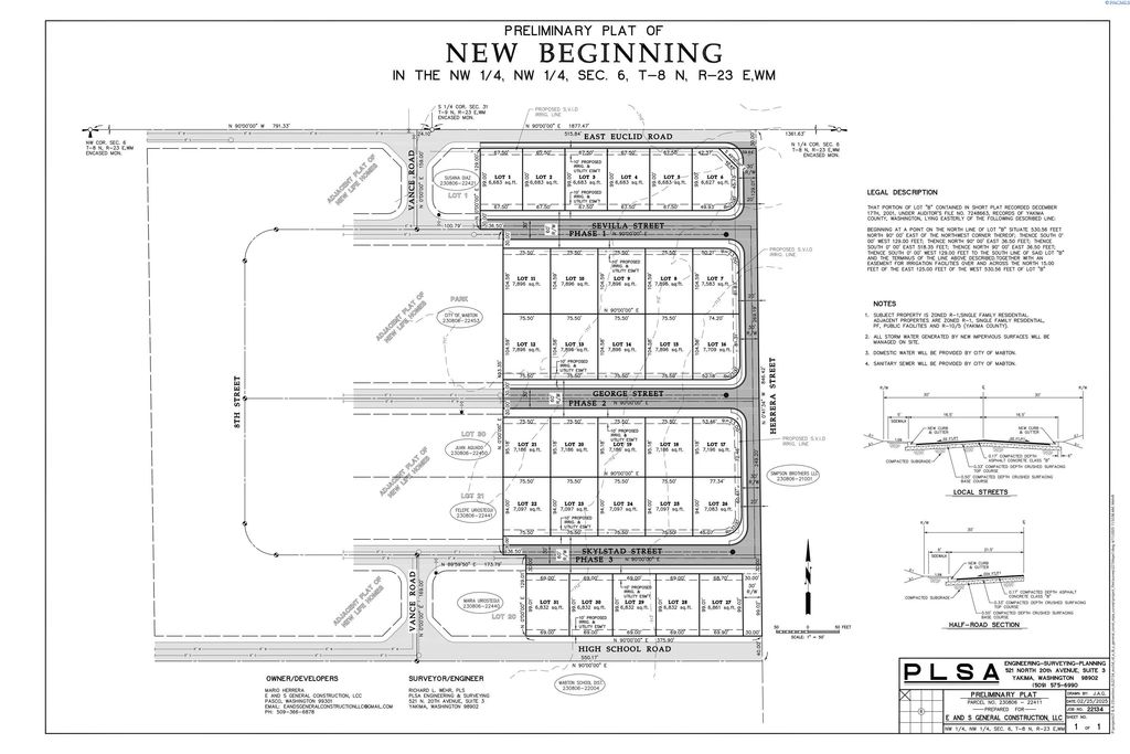 Lot 9 E The New Beginning, Mabton