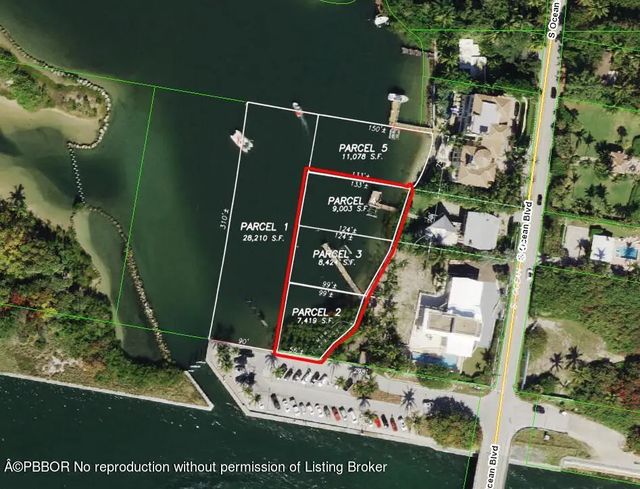 Lots 2+3+4 S Ocean Boulevard, Manalapan