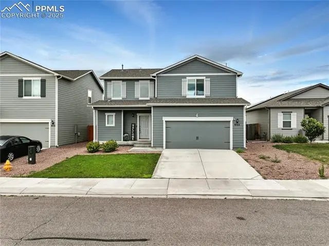 9723 Borderpine Way, in the city of Colorado Springs Real Estate in CO by Carriage Meadows North at Lorson Ranch