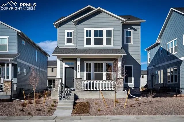 8916 Wolf Valley Drive, in the city of Colorado Springs Real Estate in CO by Revel Crossing at Wolf Ranch