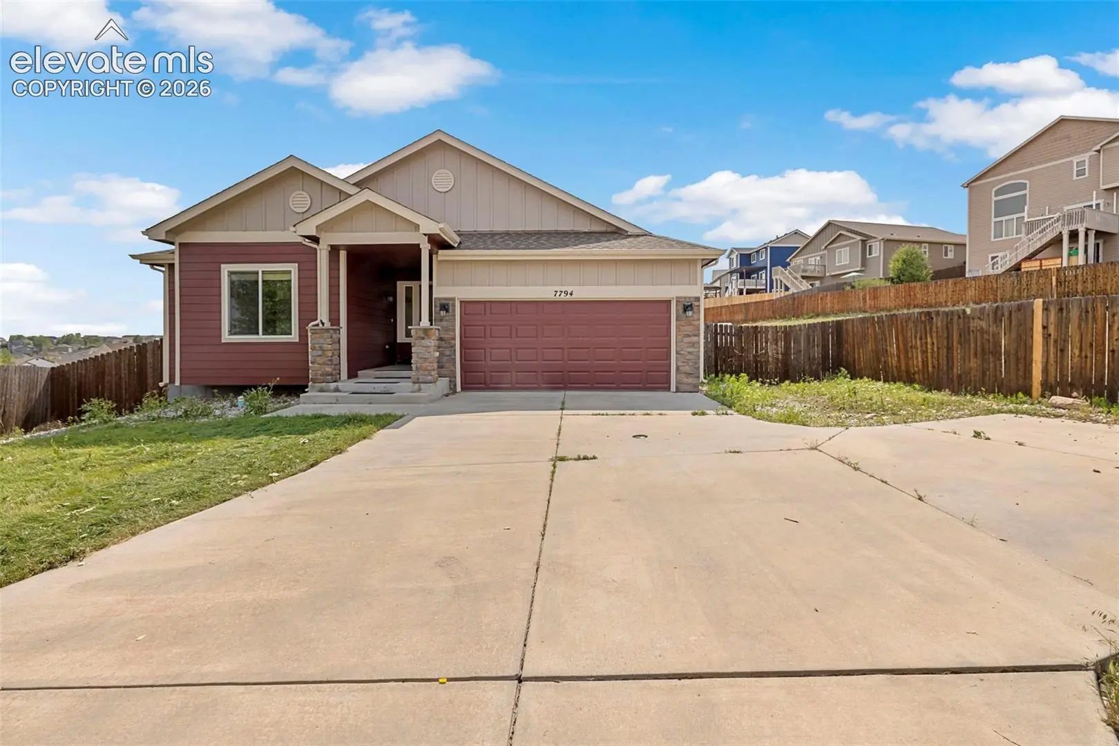 Residential Real Estate for Sale located in the neighborhood of Mesa Ridge, in the city of Fountain, CO