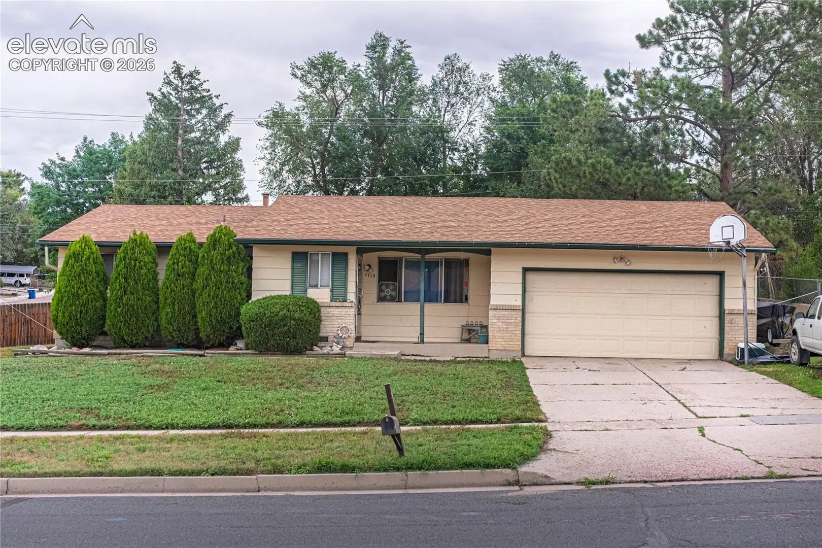 Residential for Sale by 1715 Capulin Drive in the Colorado Springs, located in the neighborhood of Pikes Peak Park