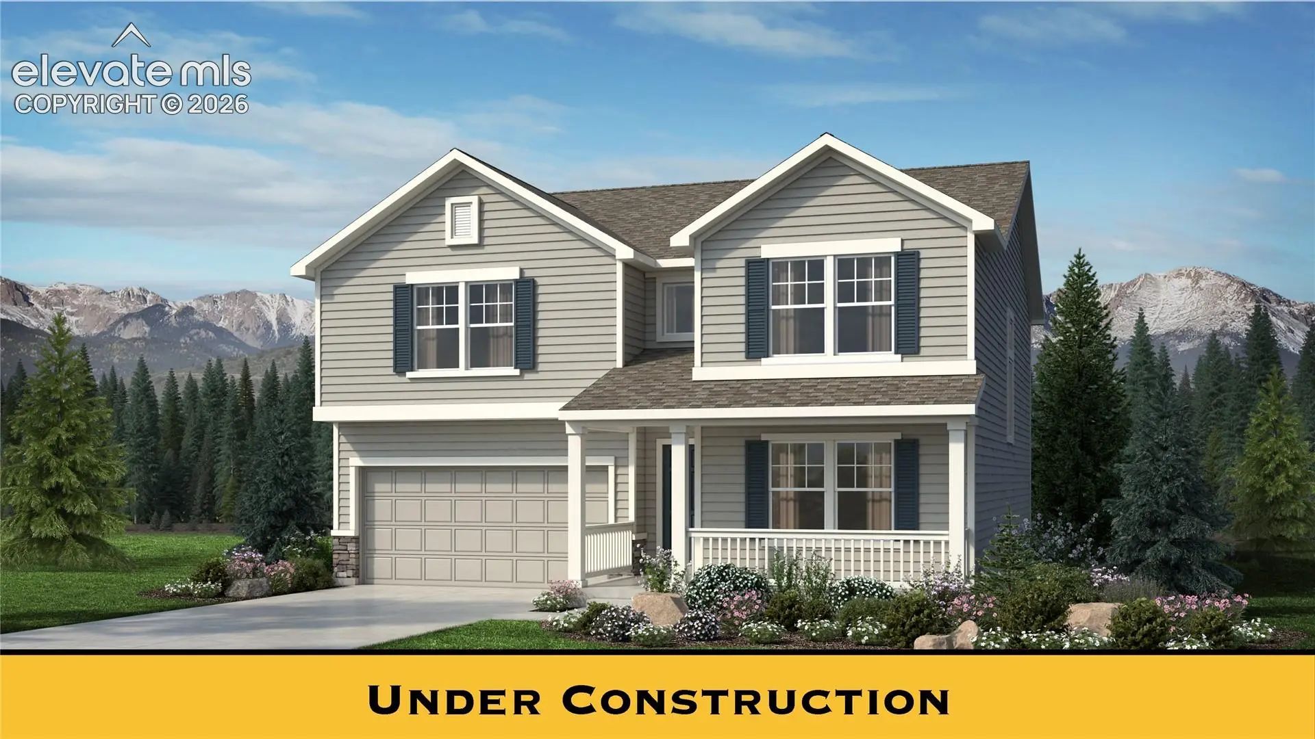 1778135, Residential, 9717 Warrick Street, Colorado Springs, CO, REVEL AT WOLF RANCH, 80924