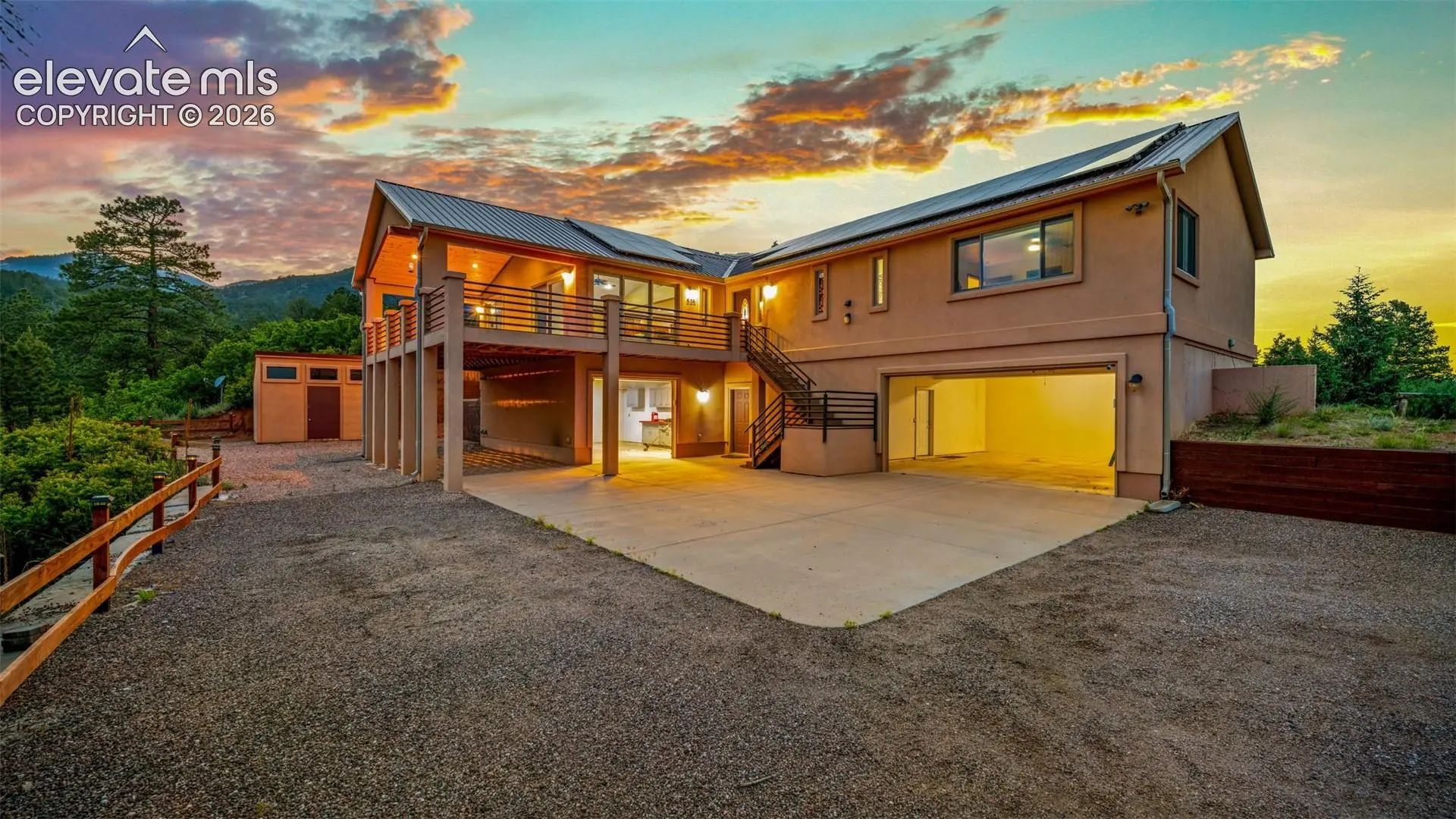 MLS #9899522 for Sale at 535 Rock Creek Mesa Road, in the city of Colorado Springs, 80926