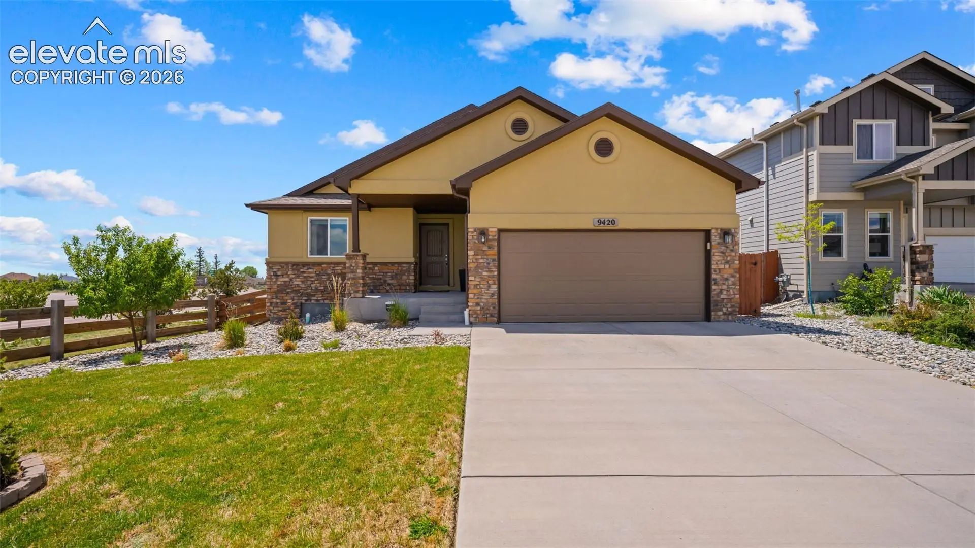 3078548, Residential, 9420 Beryl Drive, Peyton, CO, Meridian Ranch, 80831