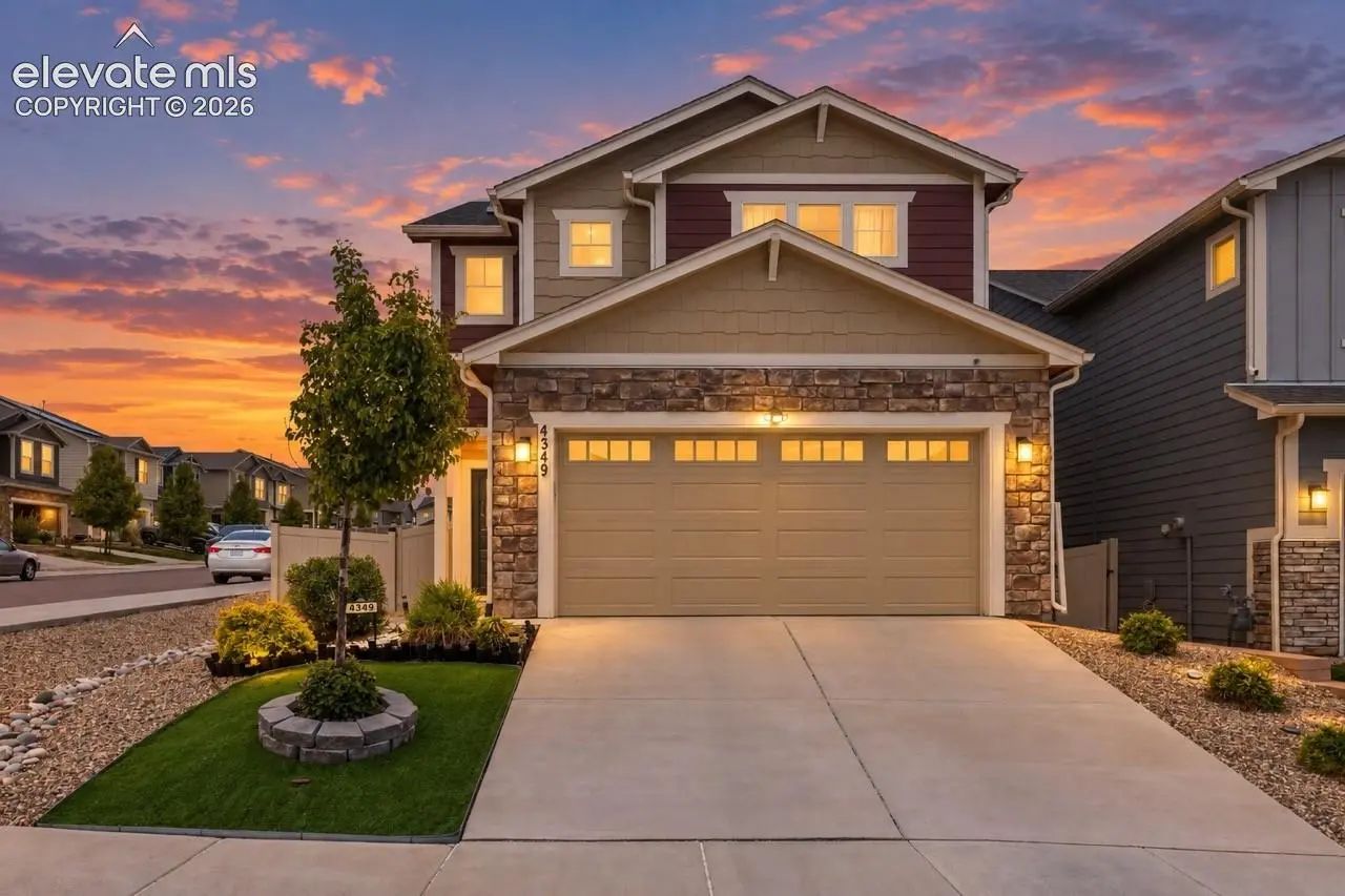 4349 Kaolin Court, in the city of Colorado Springs Real Estate in CO by Enclaves at Mountain Vista Ranch