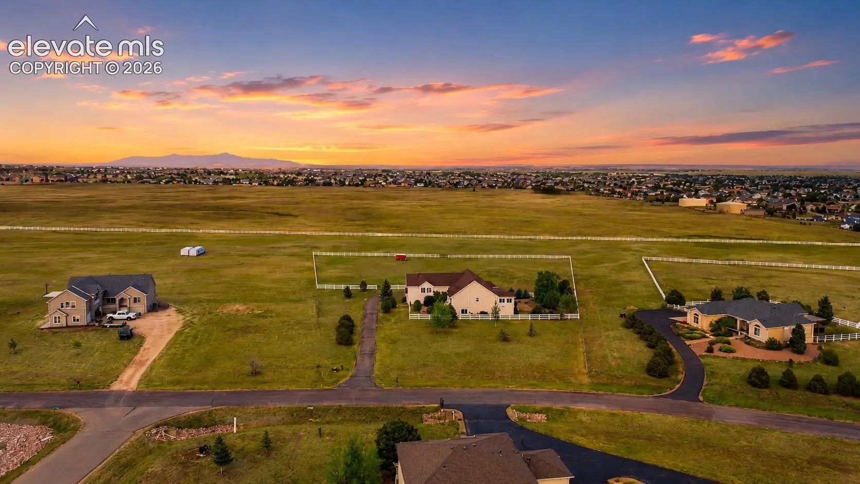 Residential Real Estate for Sale located in the neighborhood of The Meadows, in the city of Peyton, CO