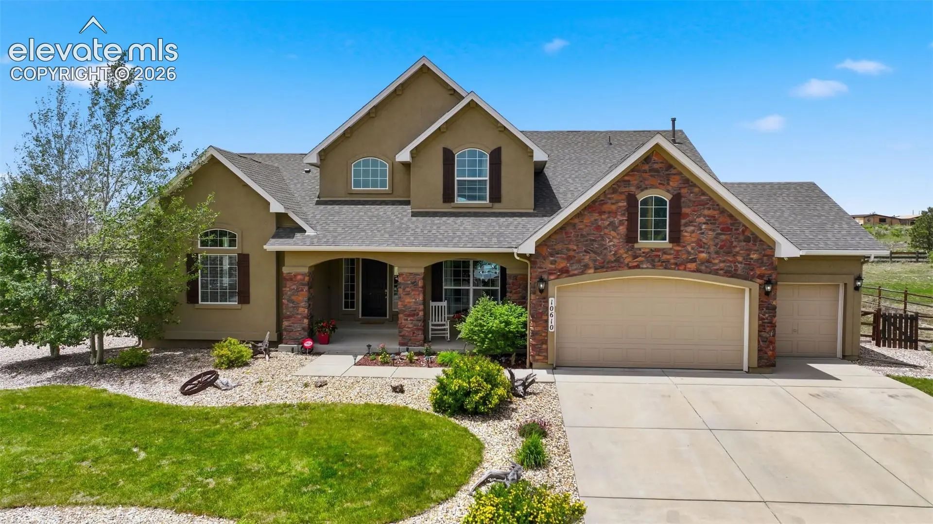 10610 Pictured Rocks Drive, in the city of Peyton Real Estate in CO by Meridian Ranch