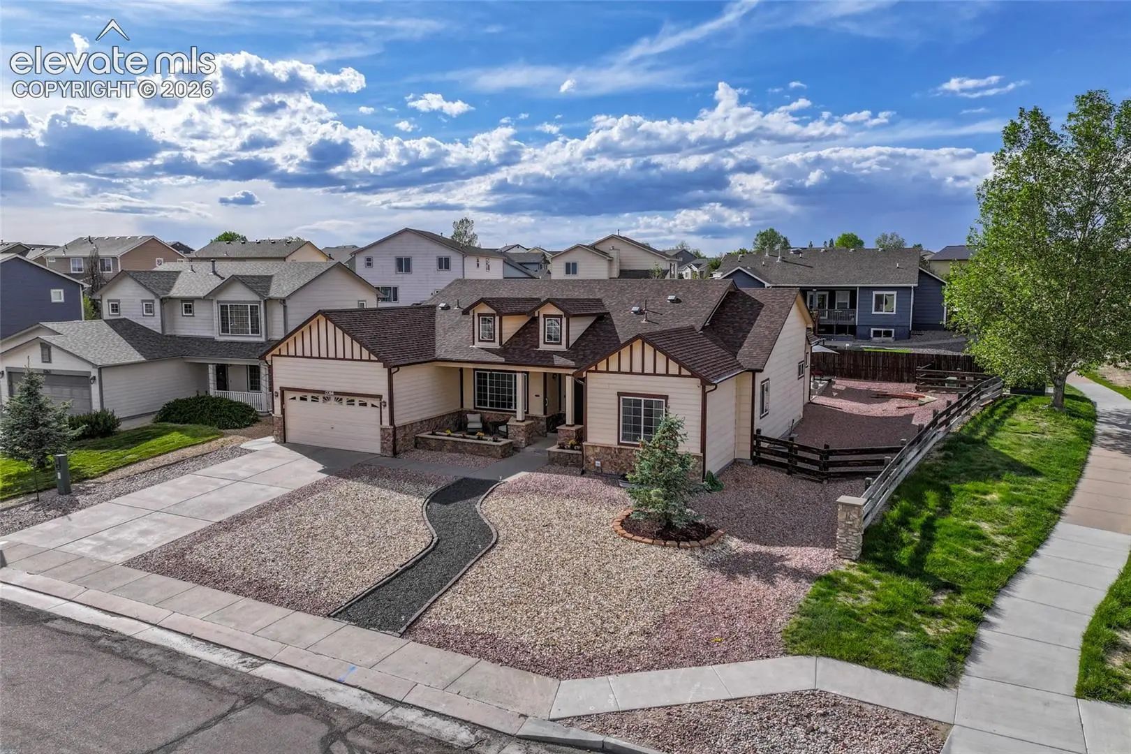 Residential Real Estate for Sale located in the neighborhood of Woodmen Hills, in the city of Peyton, CO