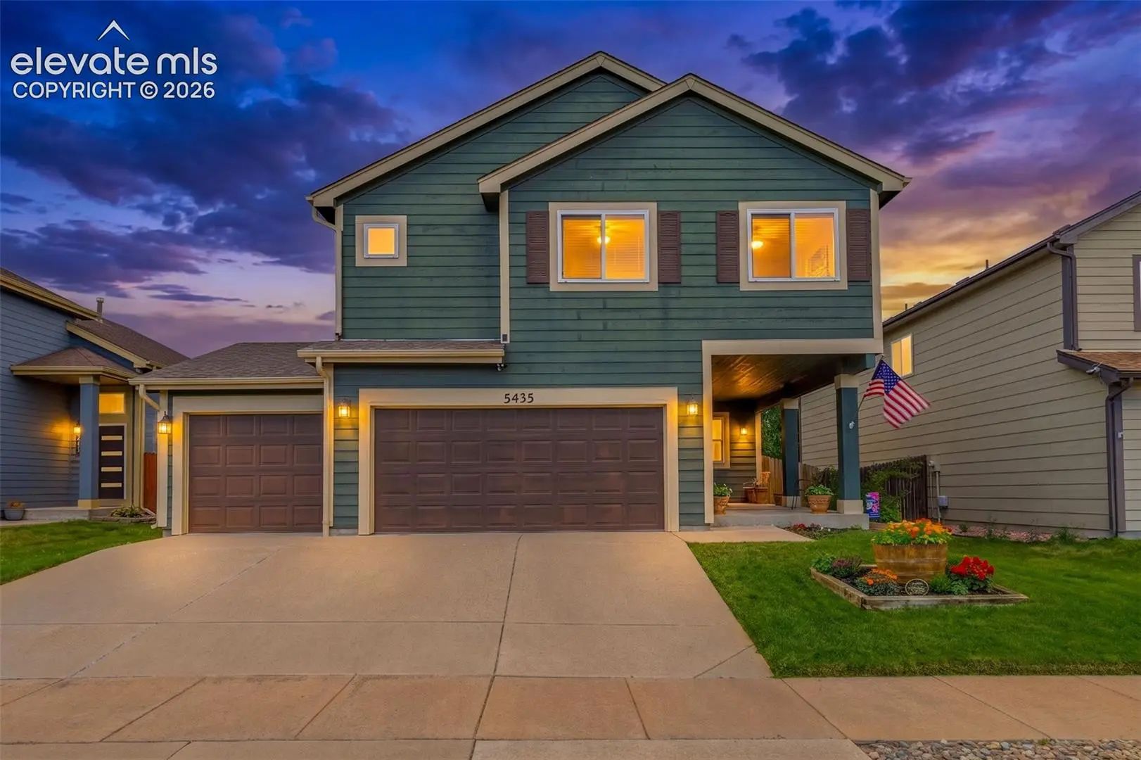 Residential Real Estate for Sale at 5435 Blackcloud Loop in the city of Colorado Springs by MLS #7880992