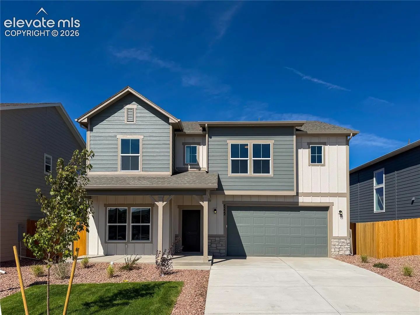 5555964, Residential, 8222 Lemon Grass Road, Falcon, CO, Falcon Meadows at Bent Grass, 80831
