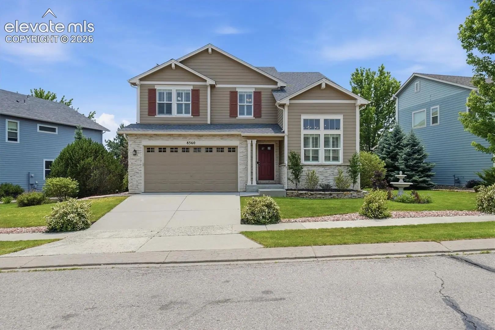 8360 Winding Passage Drive, in the city of Colorado Springs Real Estate in CO by Westcreek At Wolf Ranch
