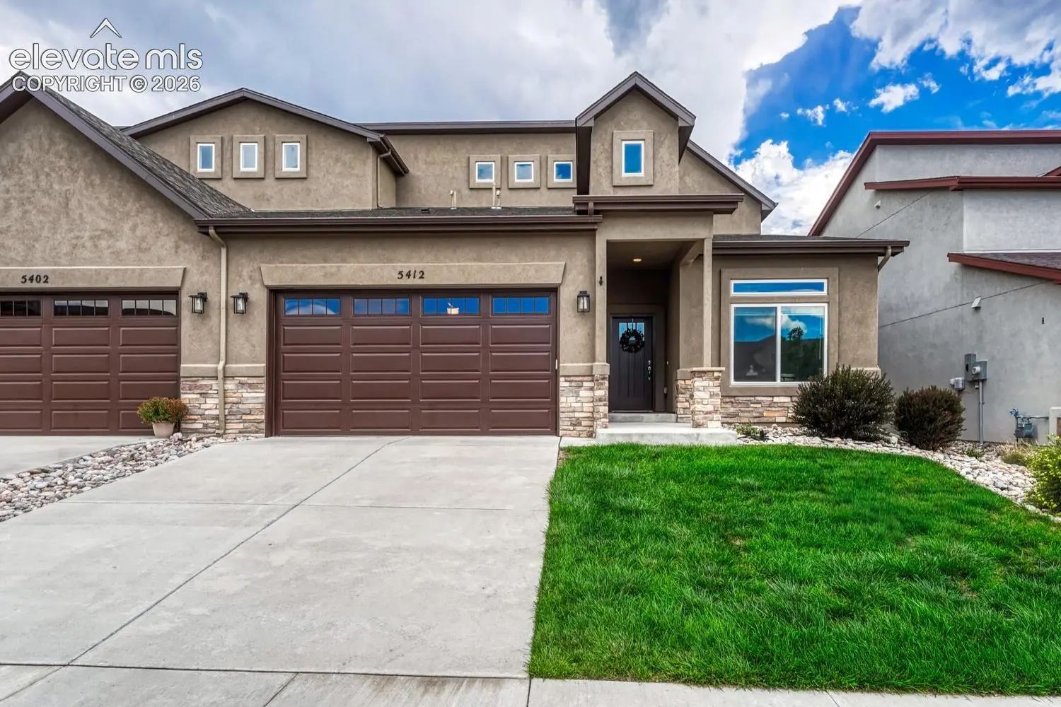 Residential Real Estate for Sale at 5412 Silverstone Terrace in the city of Colorado Springs by MLS #9601052