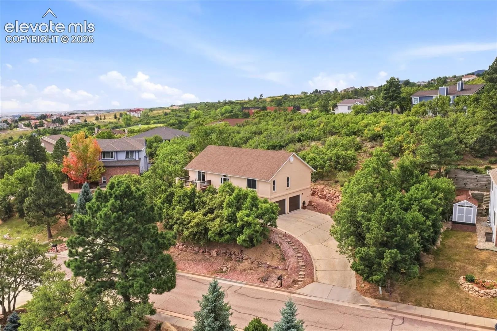 Residential Real Estate for Sale located in the neighborhood of Broadmoor Bluffs Estates, in the city of Colorado Springs, CO