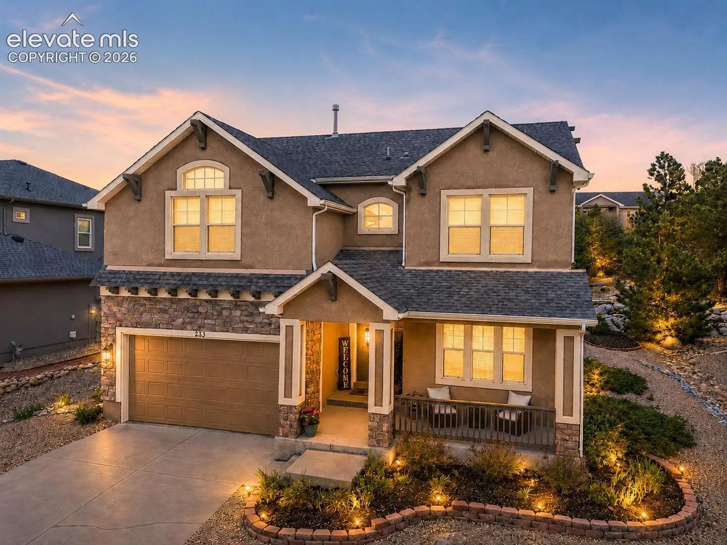 1298482, Residential, 233 Coyote Willow Drive, Colorado Springs, CO, Northgate Estates, 80921