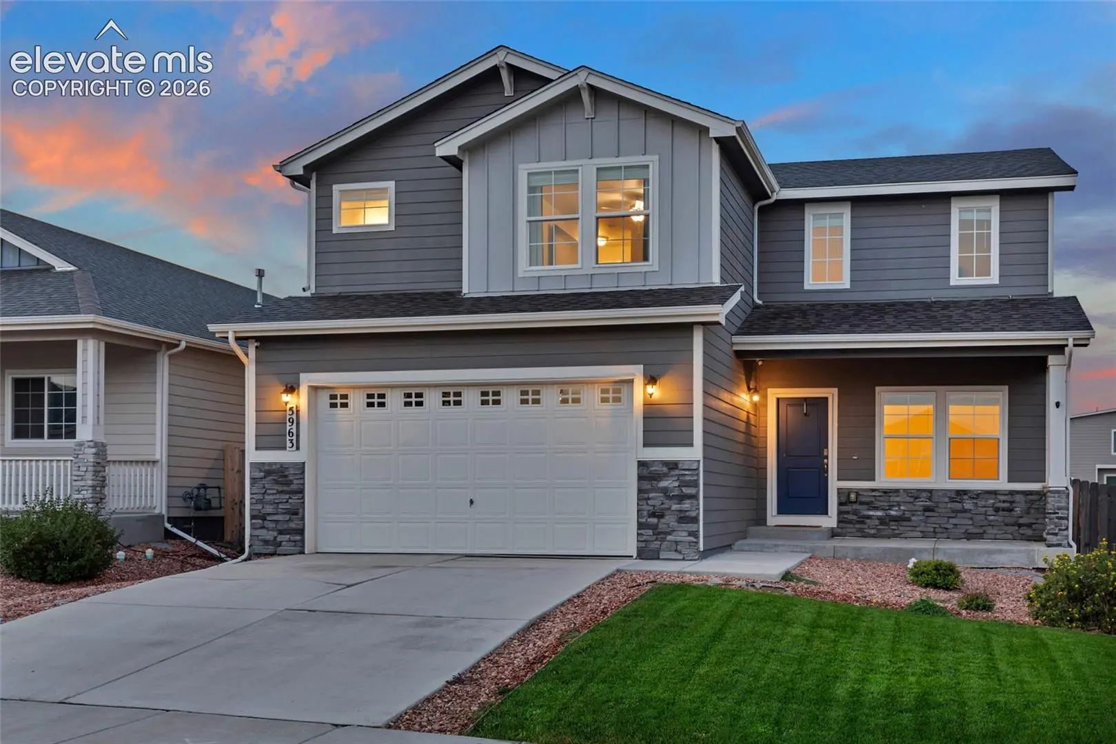 2207914, Residential, 5963 Mumford Drive, Colorado Springs, CO, Lorson Ranch East, 80925