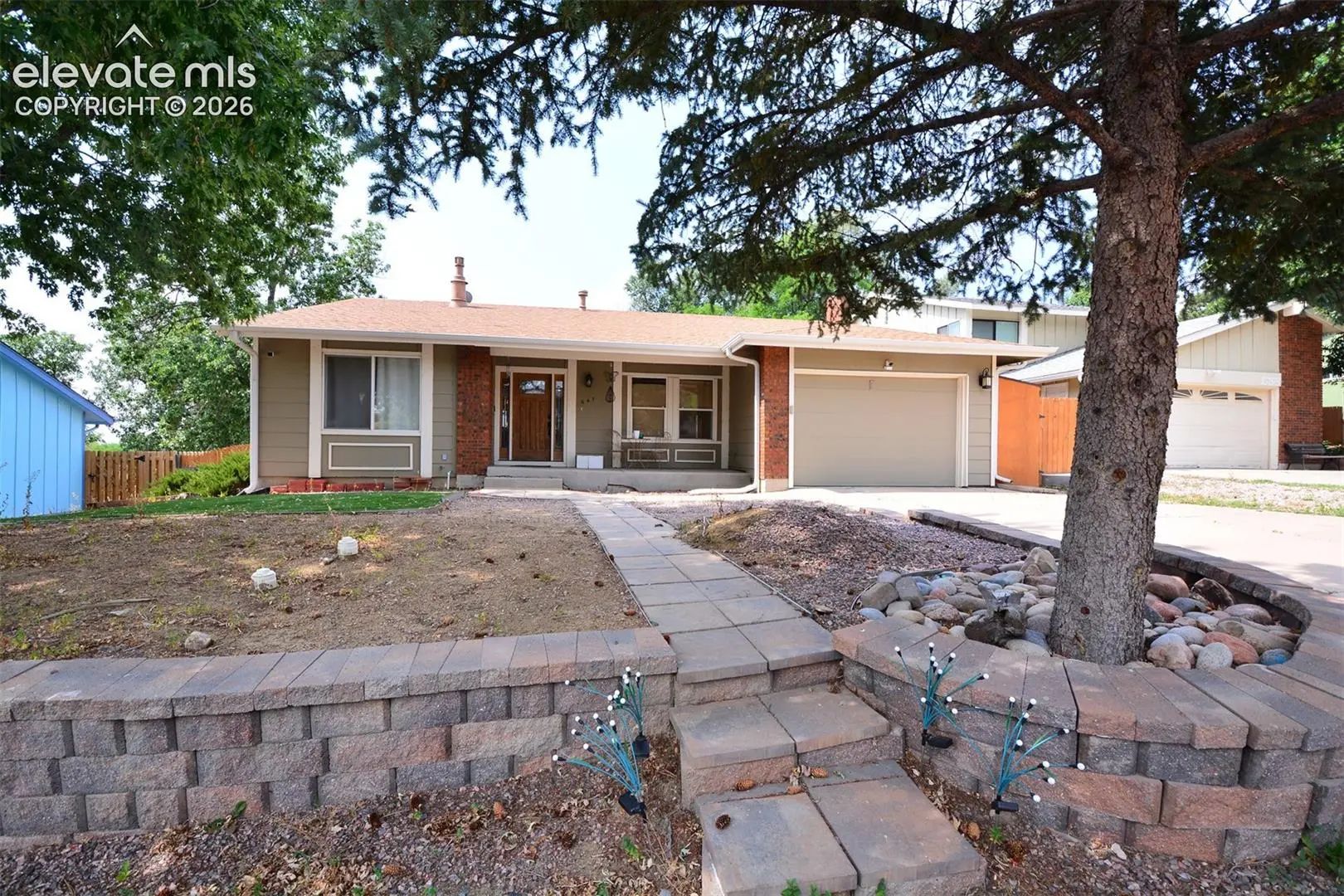 5580460, Residential, 647 Red Cliff Road, Colorado Springs, CO, M J Brock, 80906