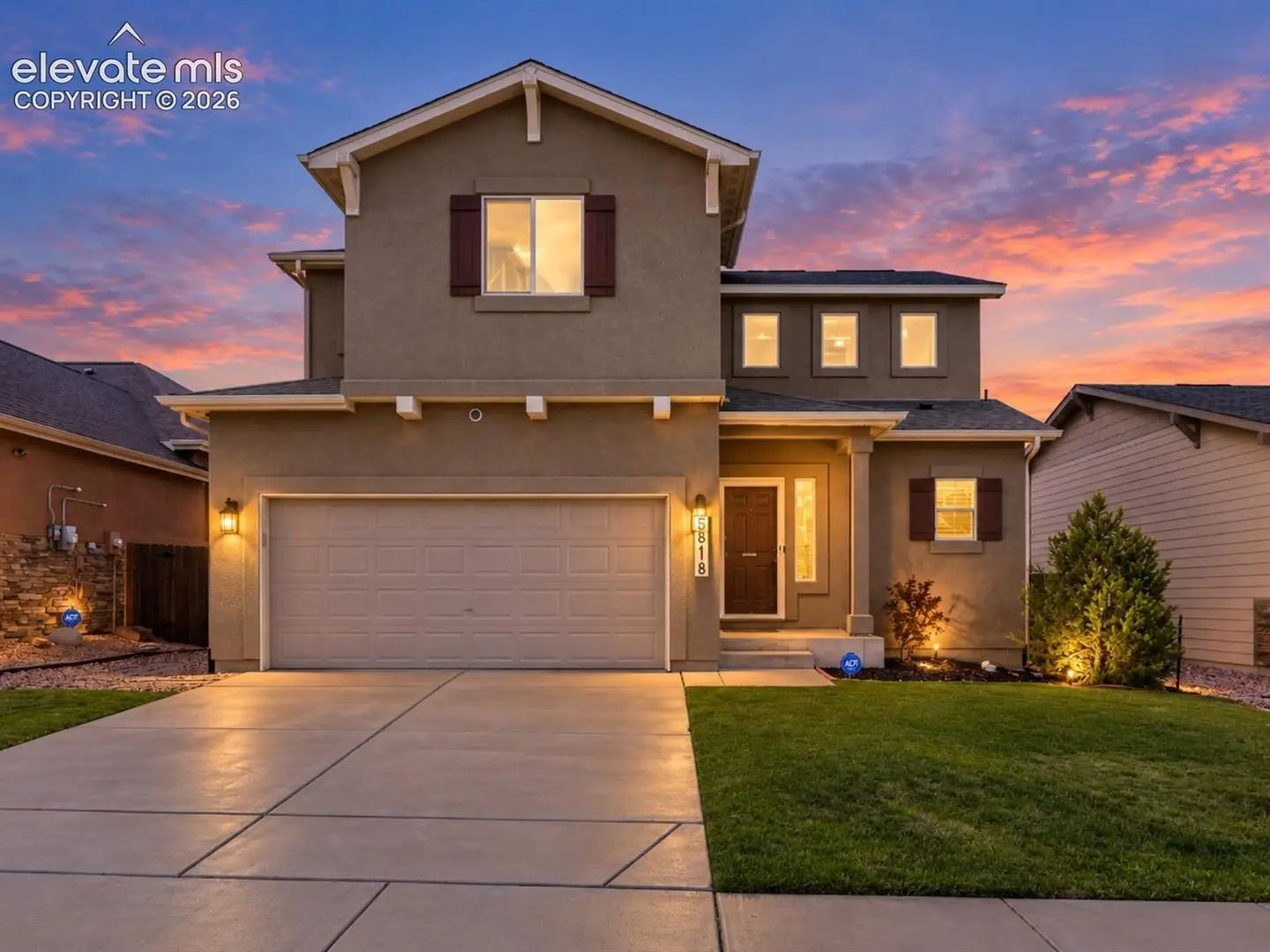 Homes for Sale located at 5818 Cumbre Vista Way, in the city of Colorado Springs, CO 80924