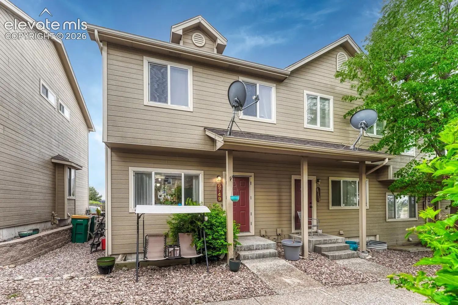 MLS Number 6192204 in the city of Colorado Springs Homes for Sale by The East Ranch Townhomes, the zipcode of 80922