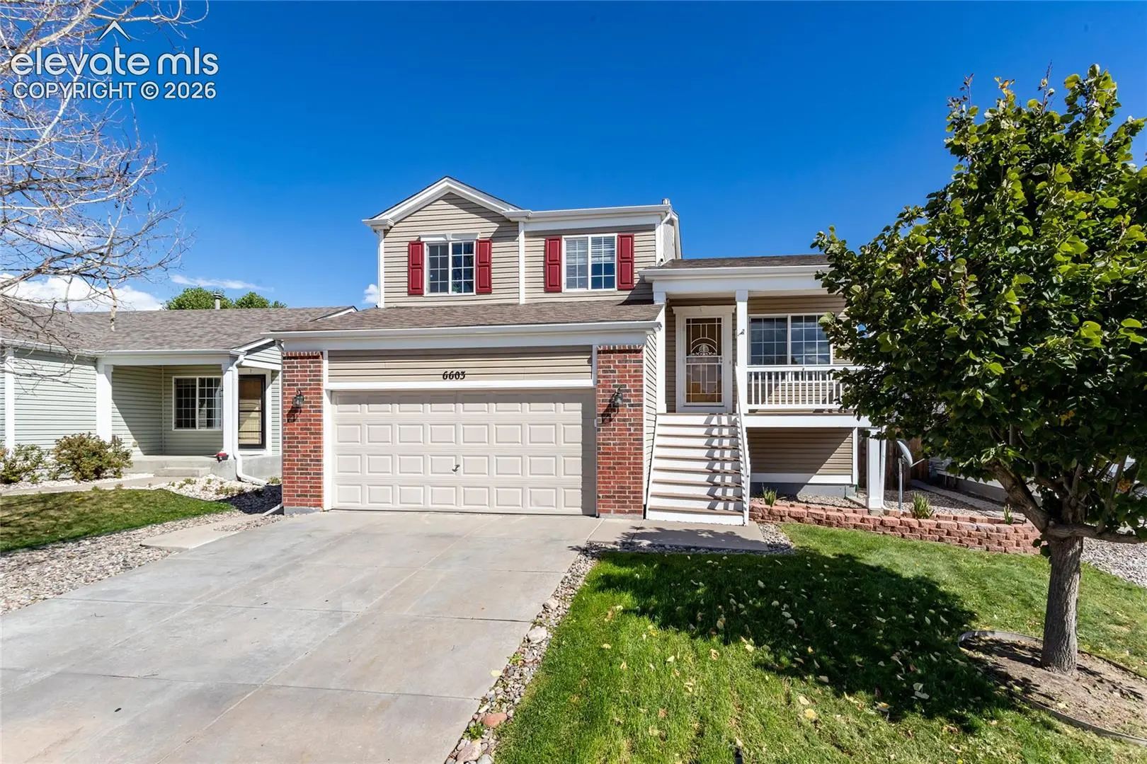 6603 Harvey Lane, in the city of Colorado Springs Real Estate in CO by Ridgeview At Stetson Hills