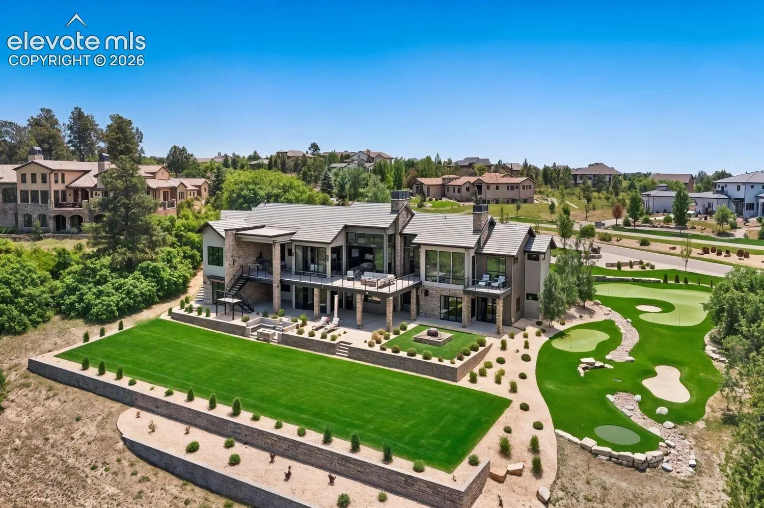 Residential Real Estate for Sale located in the neighborhood of Flying Horse, in the city of Colorado Springs, CO