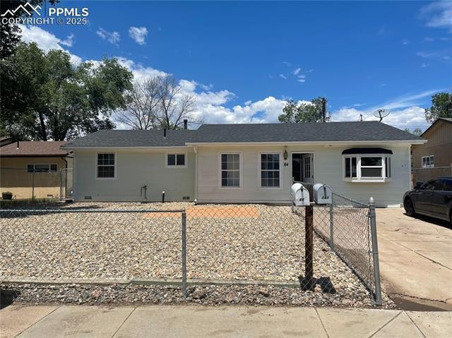 Residential for Sale by 84 Rose Drive in the Colorado Springs, located in the neighborhood of Security