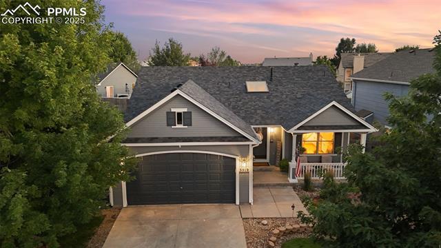 MLS Number 7578345 in the city of Colorado Springs Homes for Sale by Indigo Ranch, the zipcode of 80923