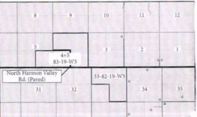  33-82-19-w5  , Rural Northern Sunrise County