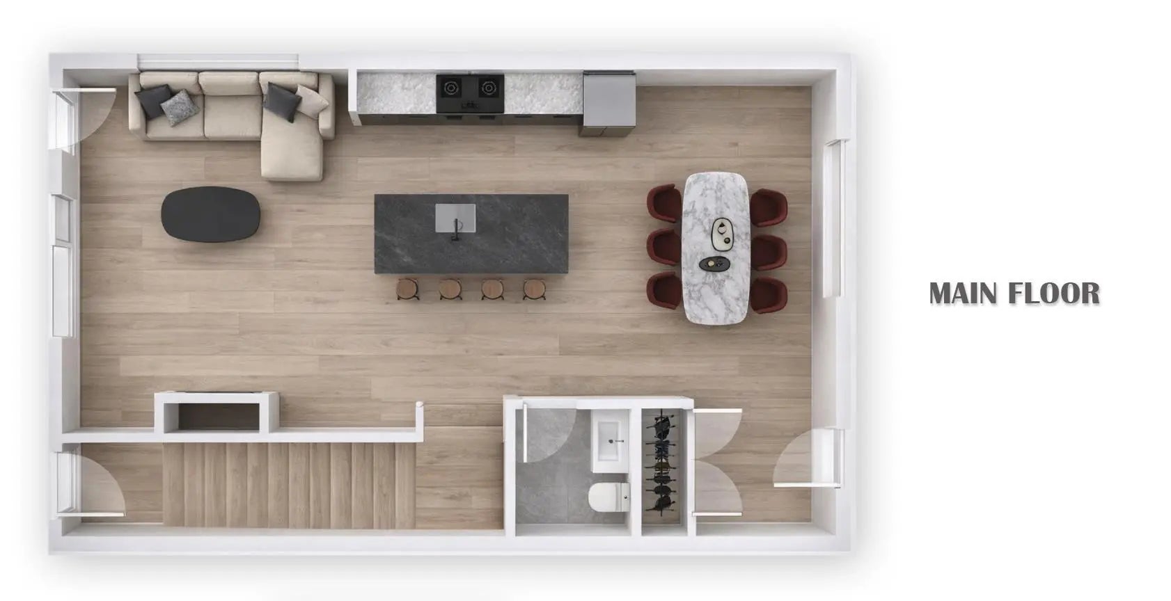 2902 14 Avenue , Calgary – Residential Row/Townhouse Listing Photo 5