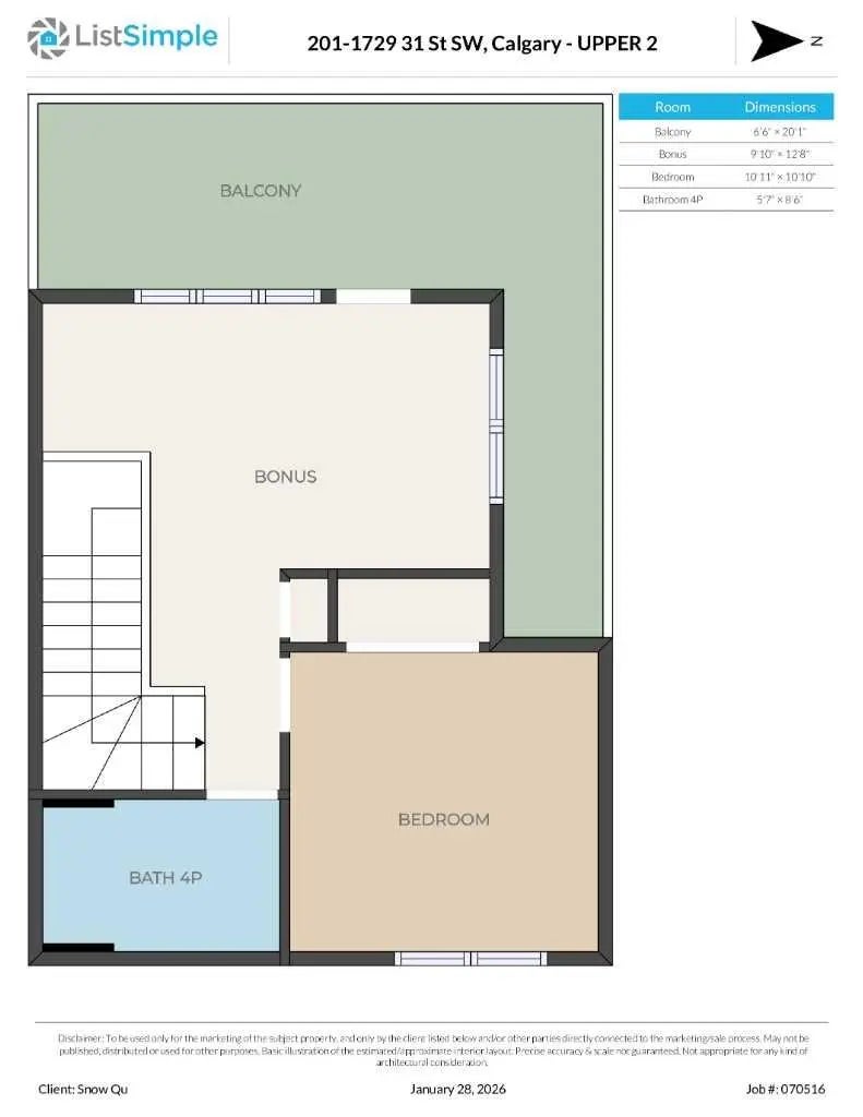 201, 1729 31 Street Southwest, Calgary – Residential Row/Townhouse Listing Photo 50