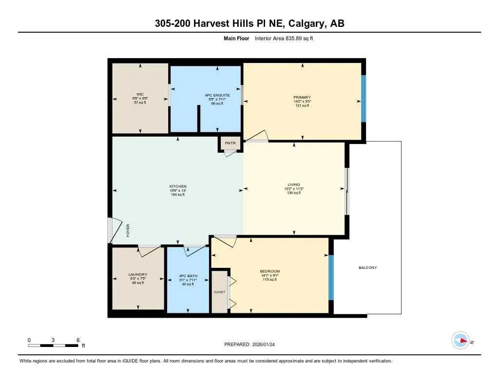 305, 200 Harvest Hills Place Northeast, Calgary – Residential Apartment Listing Photo 30