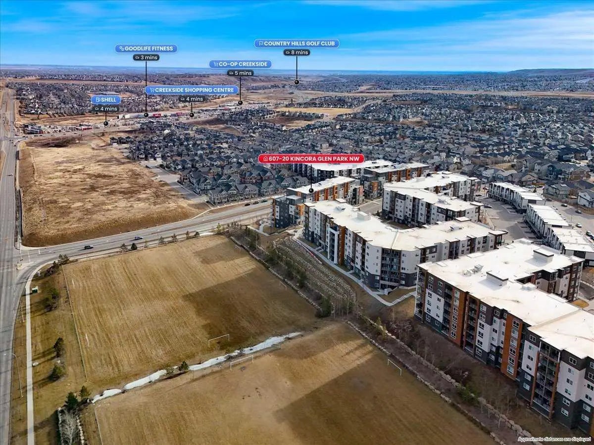 607, 20 Kincora Glen Park Northwest, Calgary – Residential Apartment Listing Photo 29