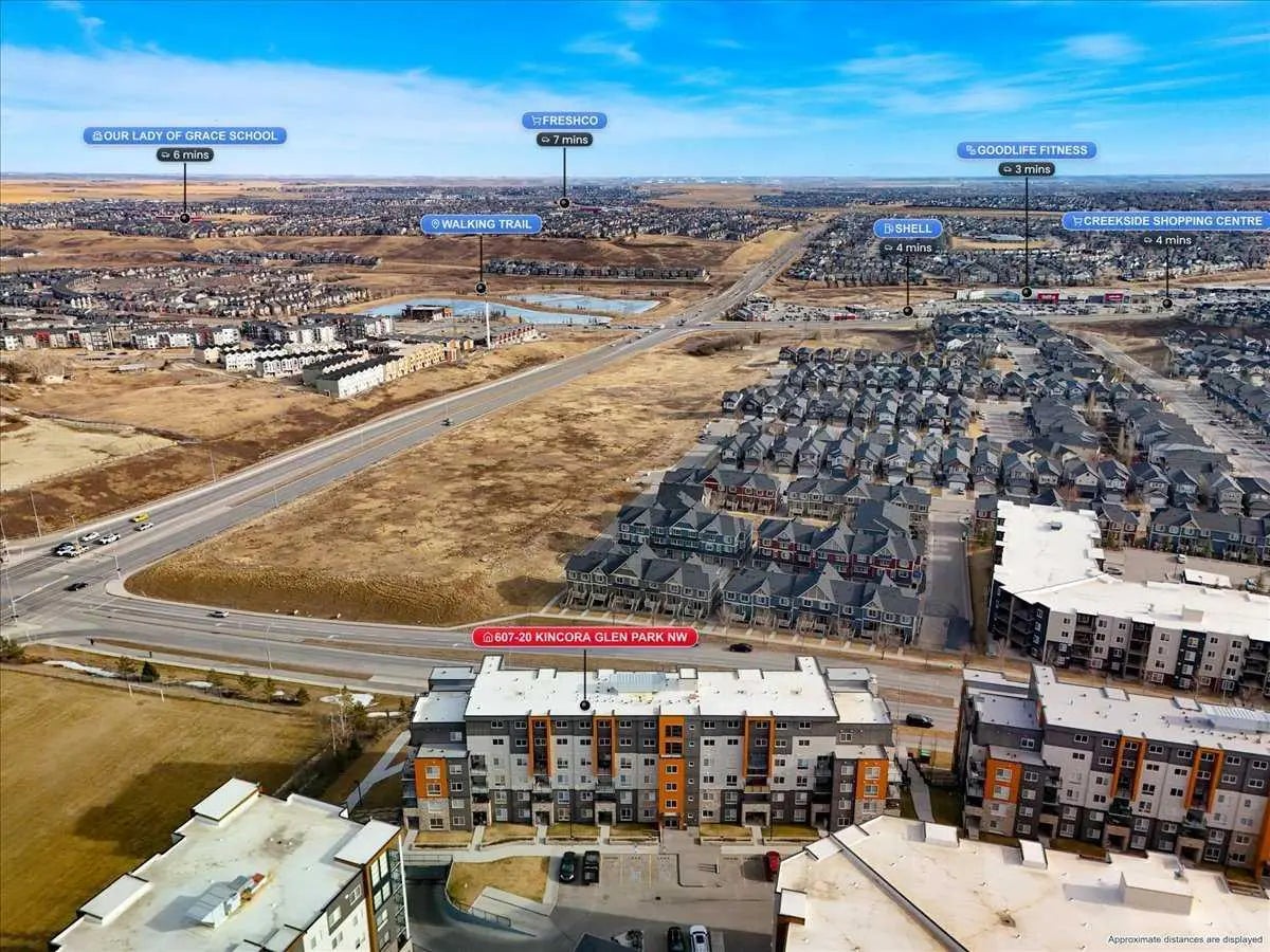 607, 20 Kincora Glen Park Northwest, Calgary – Residential Apartment Listing Photo 32
