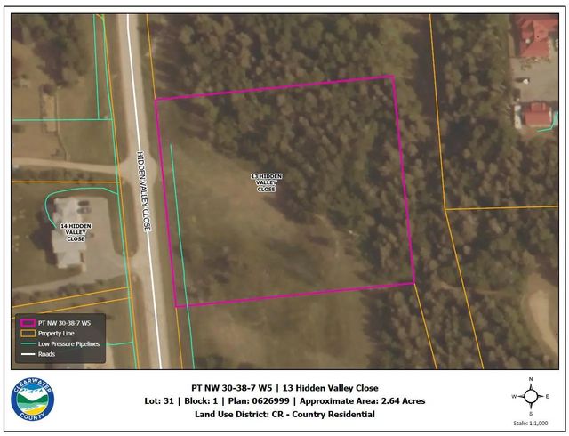 13 Hidden Valley Close  , Rural Clearwater County