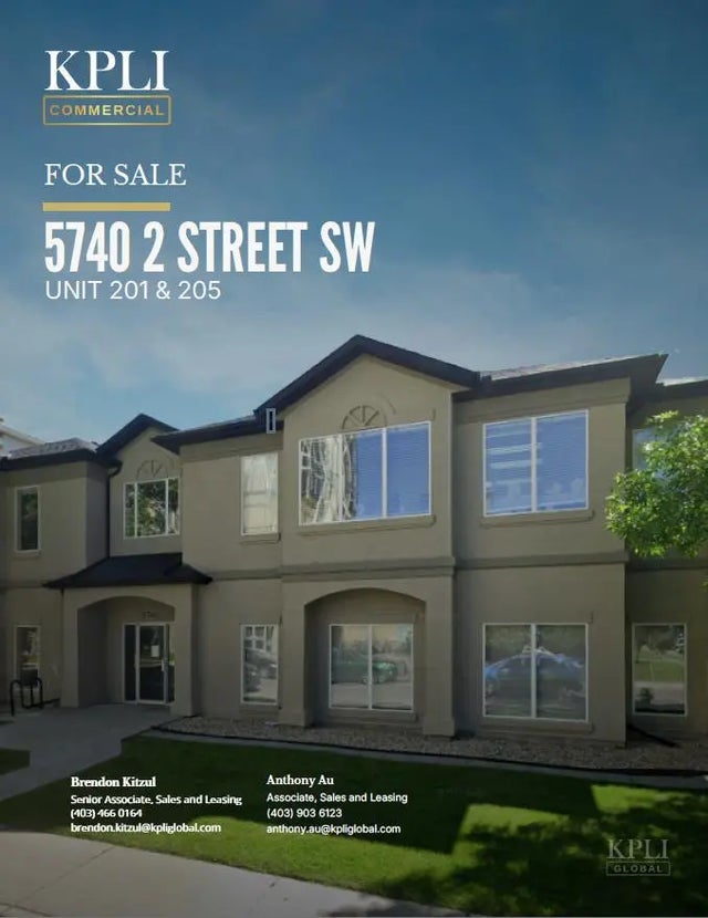 201 & 205, 5740 2 Street Sw, Calgary