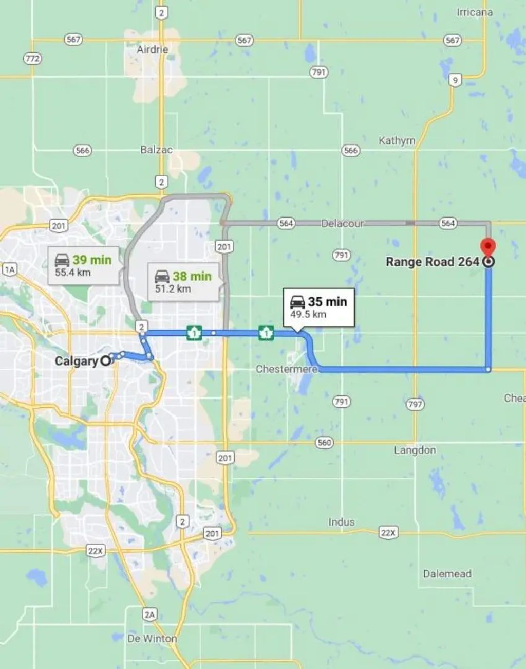 W4r26t25s16qne Range Road 264 Range , Rural Wheatland County