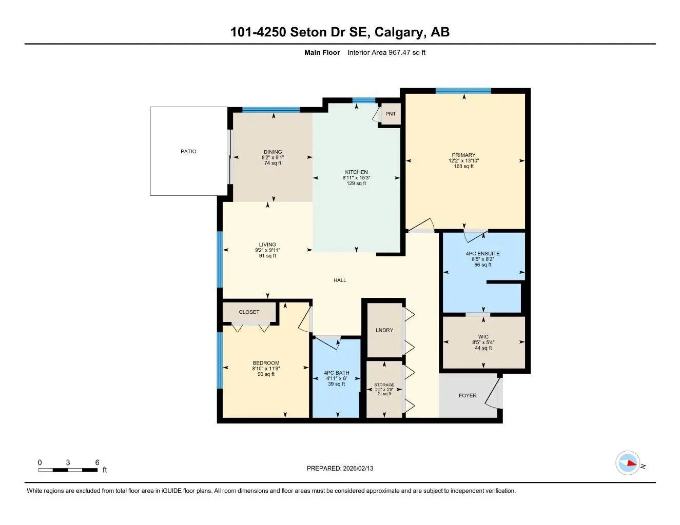 101, 4250 Seton Drive Southeast, Calgary – Residential Apartment Listing Photo 36