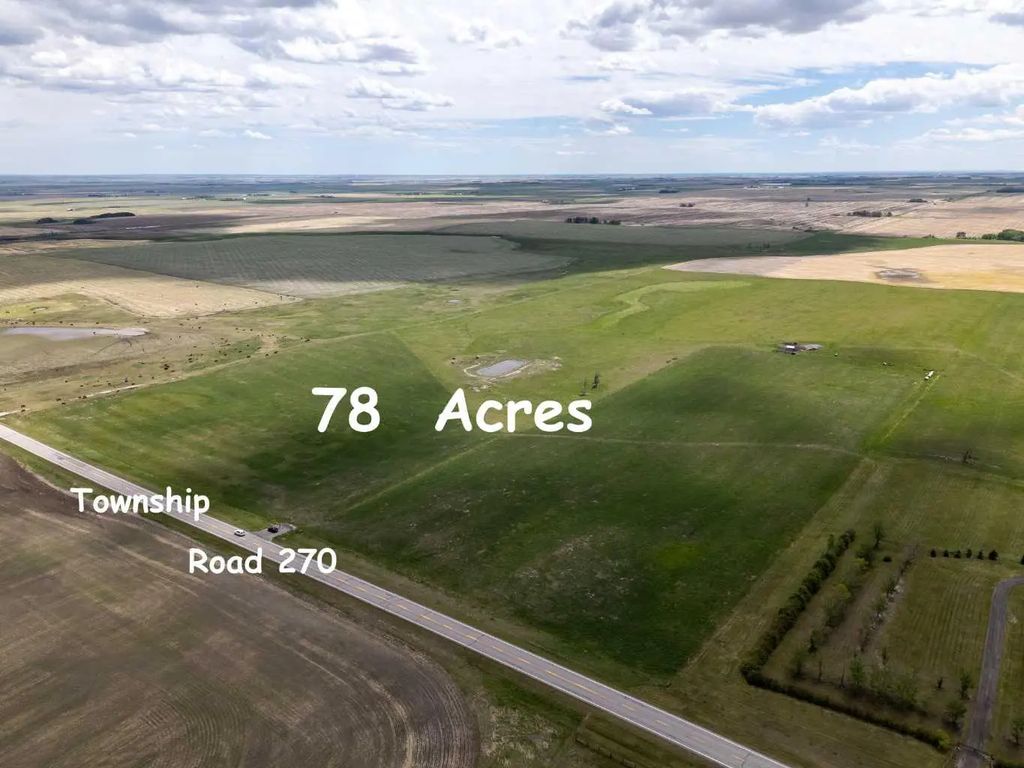 78 Acres Township Road 270  , Rural Rocky View County