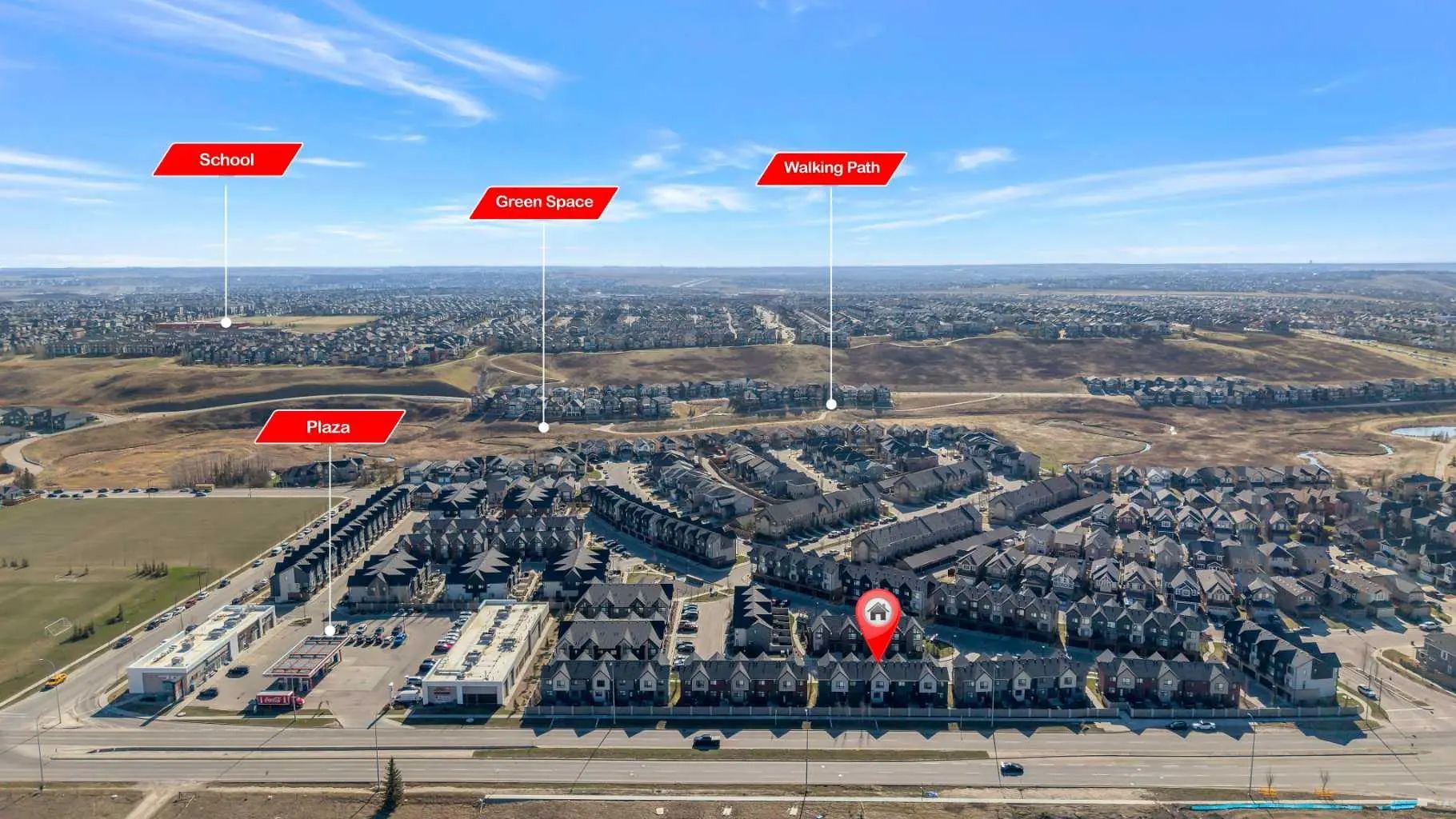 136 Sage Meadows Gardens Northwest, Calgary – Residential Row/Townhouse Listing Photo 34