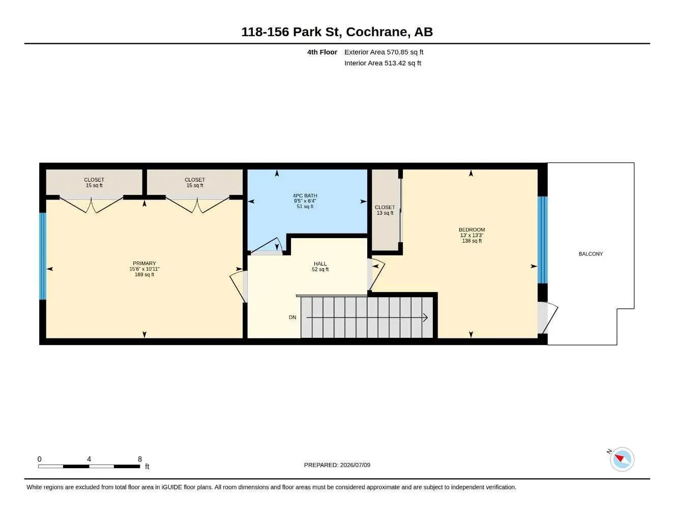 118 156 Park Street , Cochrane – Residential Row/Townhouse Listing Photo 45