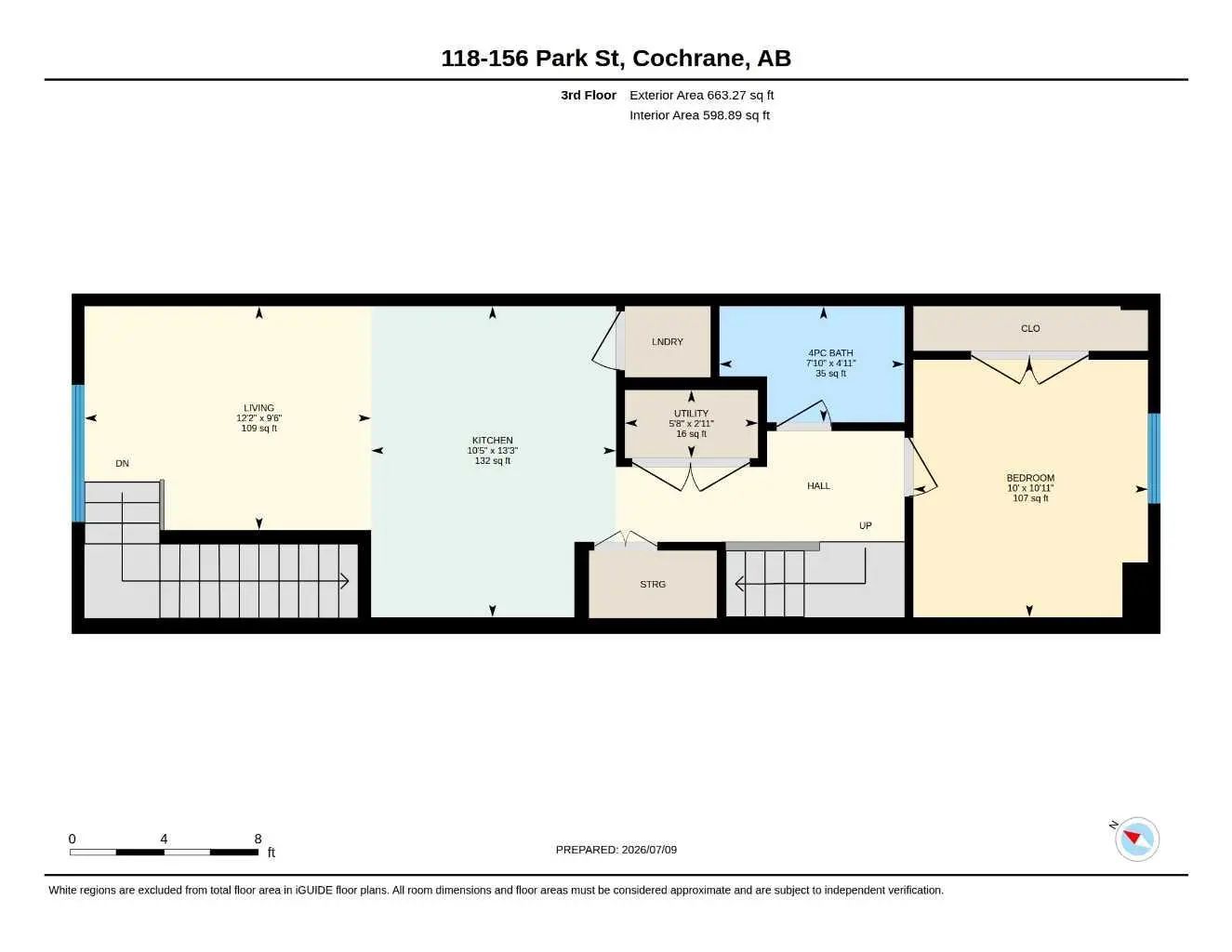 118 156 Park Street , Cochrane – Residential Row/Townhouse Listing Photo 46