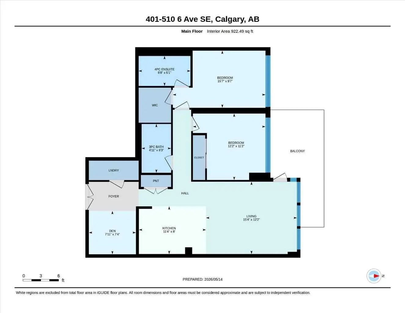 401 510 6 Avenue Southeast, Calgary – Residential Apartment Listing Photo 24