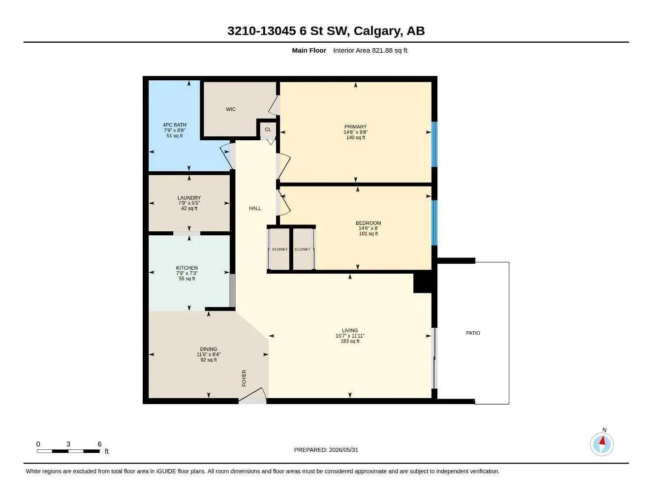 3210 13045 6 Street Southwest, Calgary – Residential Apartment Listing Photo 31