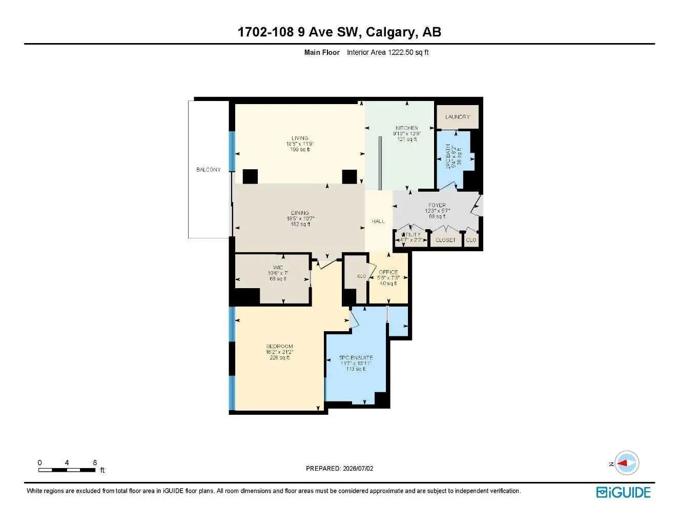 1702 108 9 Avenue Southwest, Calgary – Residential Apartment Listing Photo 42