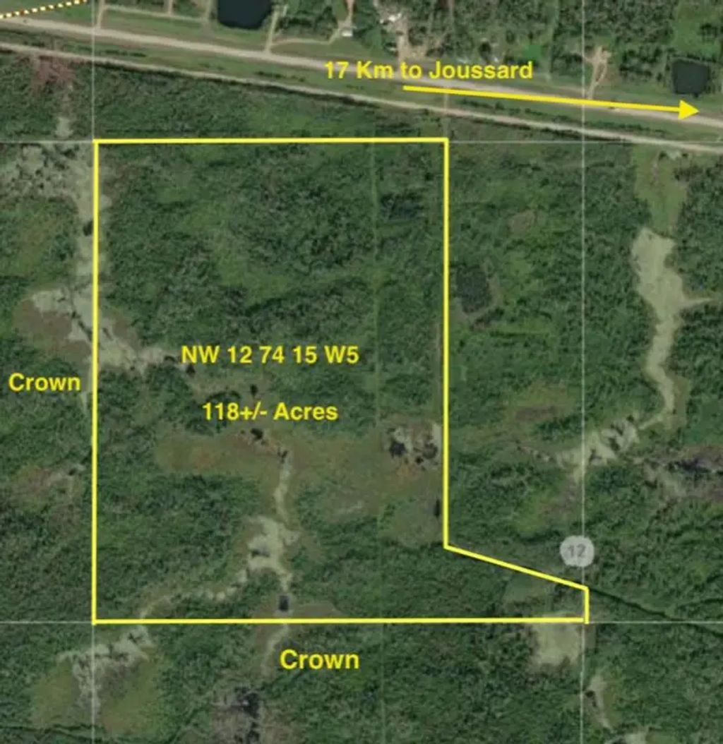Rr Nw 12  74 15 W5 Rr  , Joussard