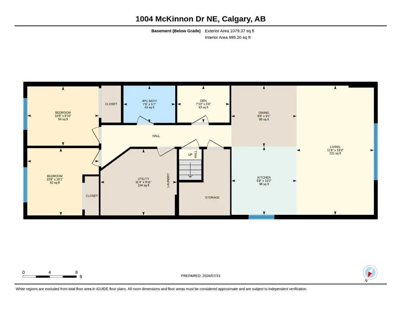 1004 Mckinnon Drive Northeast, Calgary – Residential Semi Detached (Half Duplex) Listing Photo 50