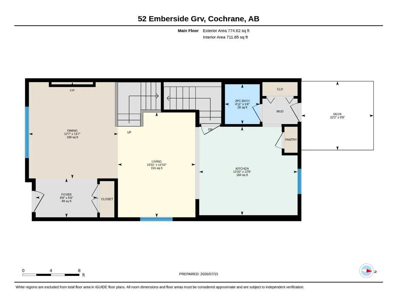 52 Emberside Grove , Cochrane – Residential Semi Detached (Half Duplex) Listing Photo 41