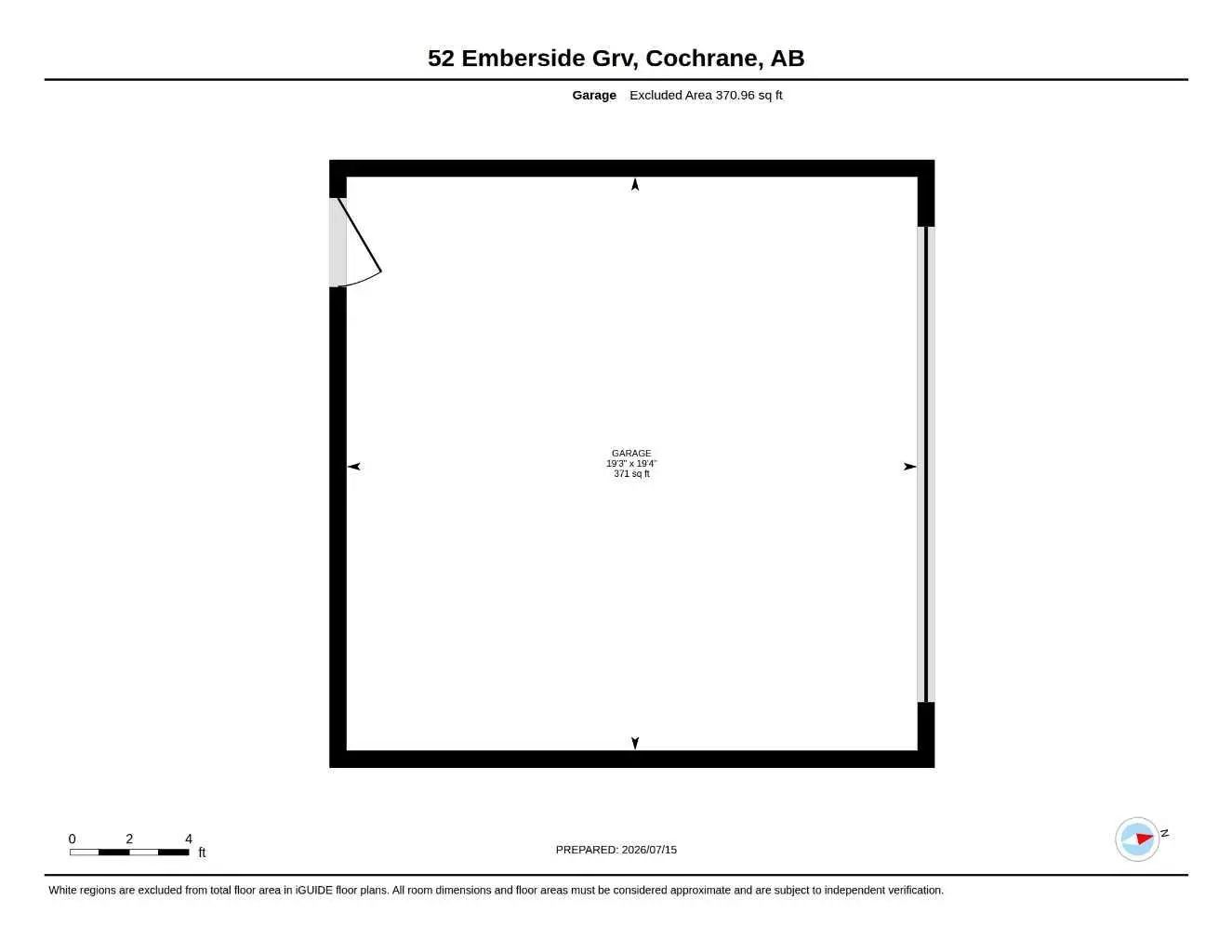 52 Emberside Grove , Cochrane – Residential Semi Detached (Half Duplex) Listing Photo 44