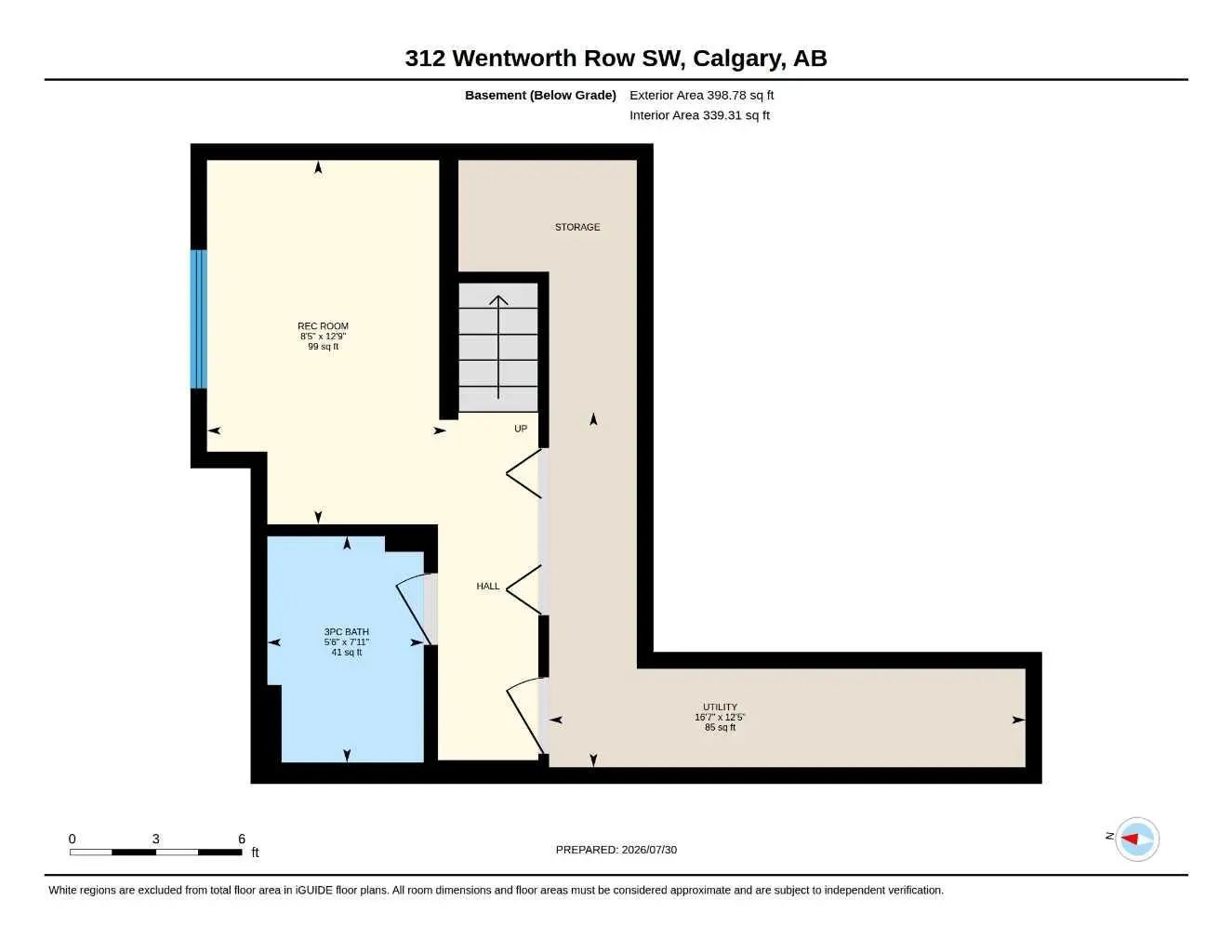 312 Wentworth Row Southwest, Calgary – Residential Row/Townhouse Listing Photo 31